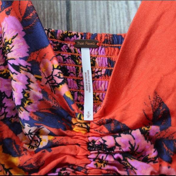 FreePeople Flowing Ruffle Dress - Picture 2 of 5